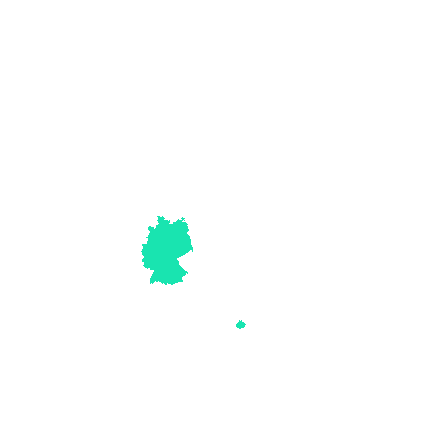 Europa mit Deutschland und Kosovo