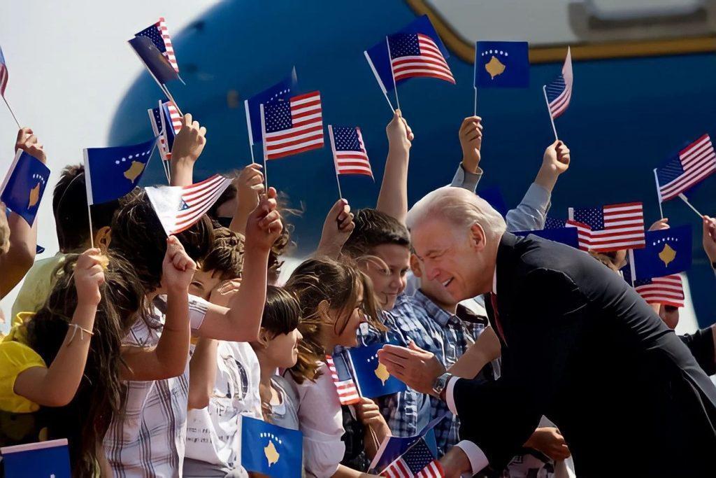 Besuch Joe Biden in Kosovo